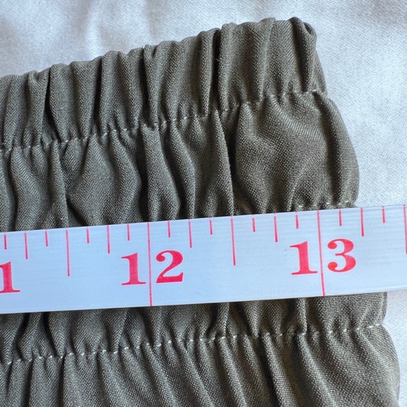 prAna Kinetic Capri Pants – Olive Green, Pull-On with Pockets - Picture 6 of 8